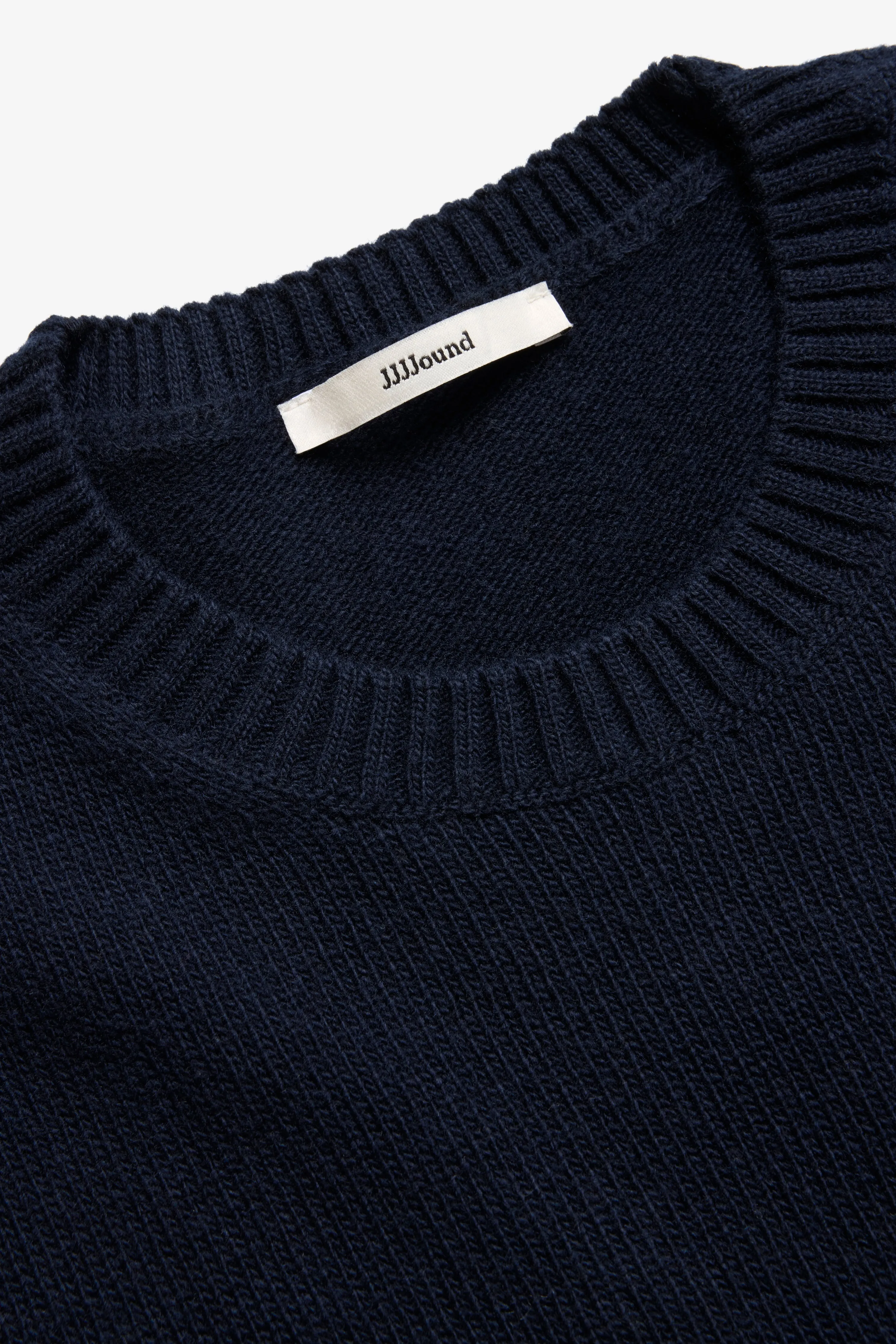 Knit Wool Crewneck - Navy sold by JJJJound product image thumbnail 2