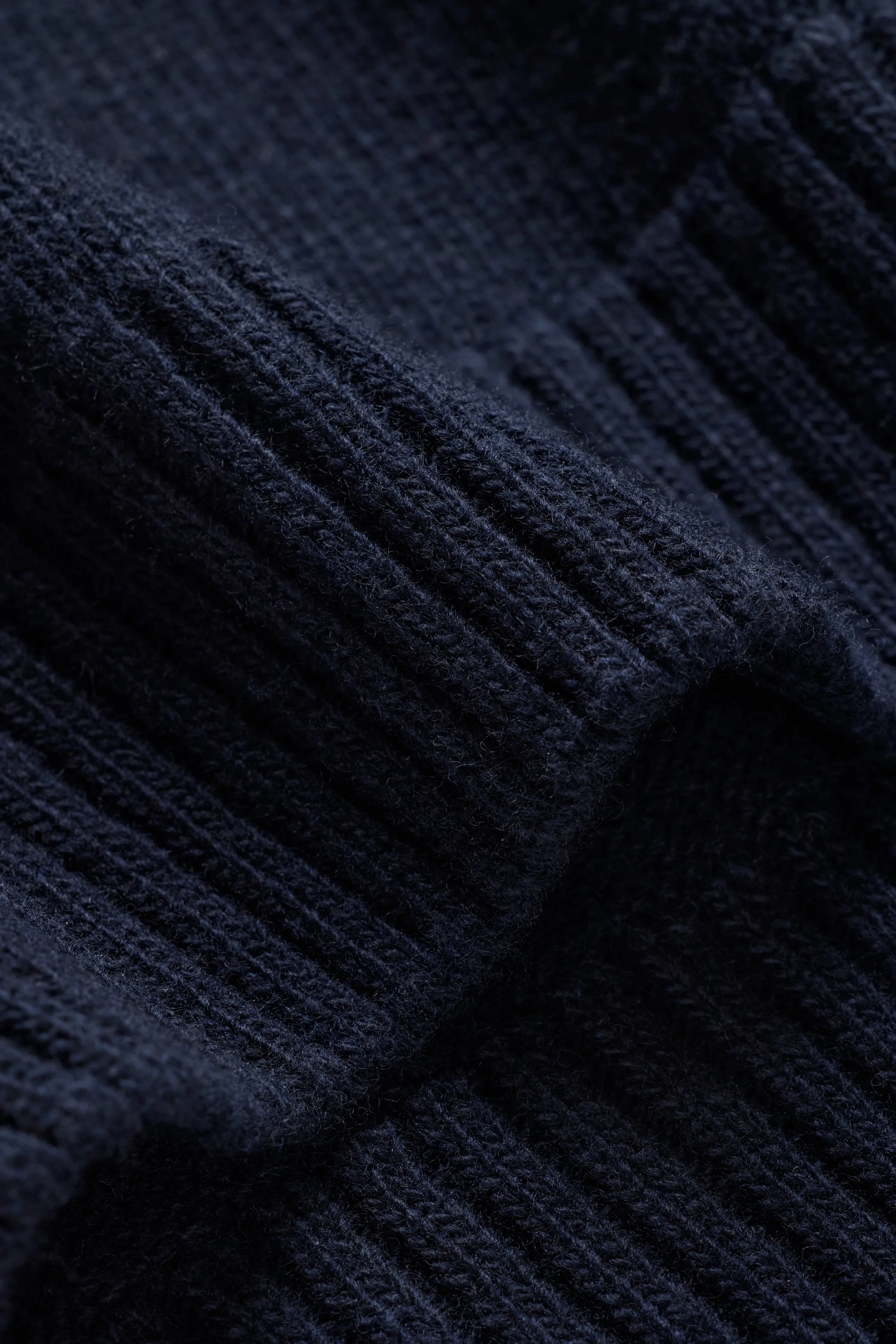Knit Wool Crewneck - Navy sold by JJJJound product image thumbnail 4