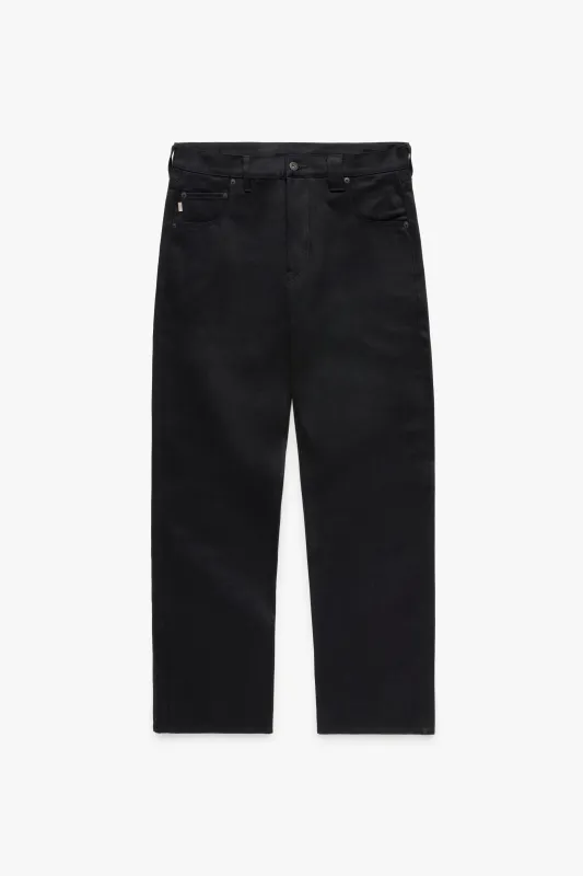 Relaxed Selvedge Denim Jeans - Black sold by JJJJound