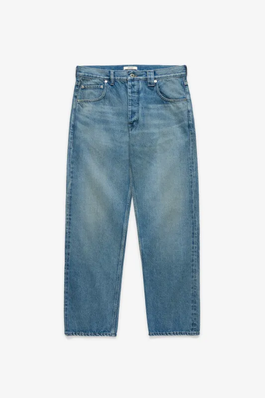 Relaxed Selvedge Denim Jeans - Blue Stonewashed sold by JJJJound