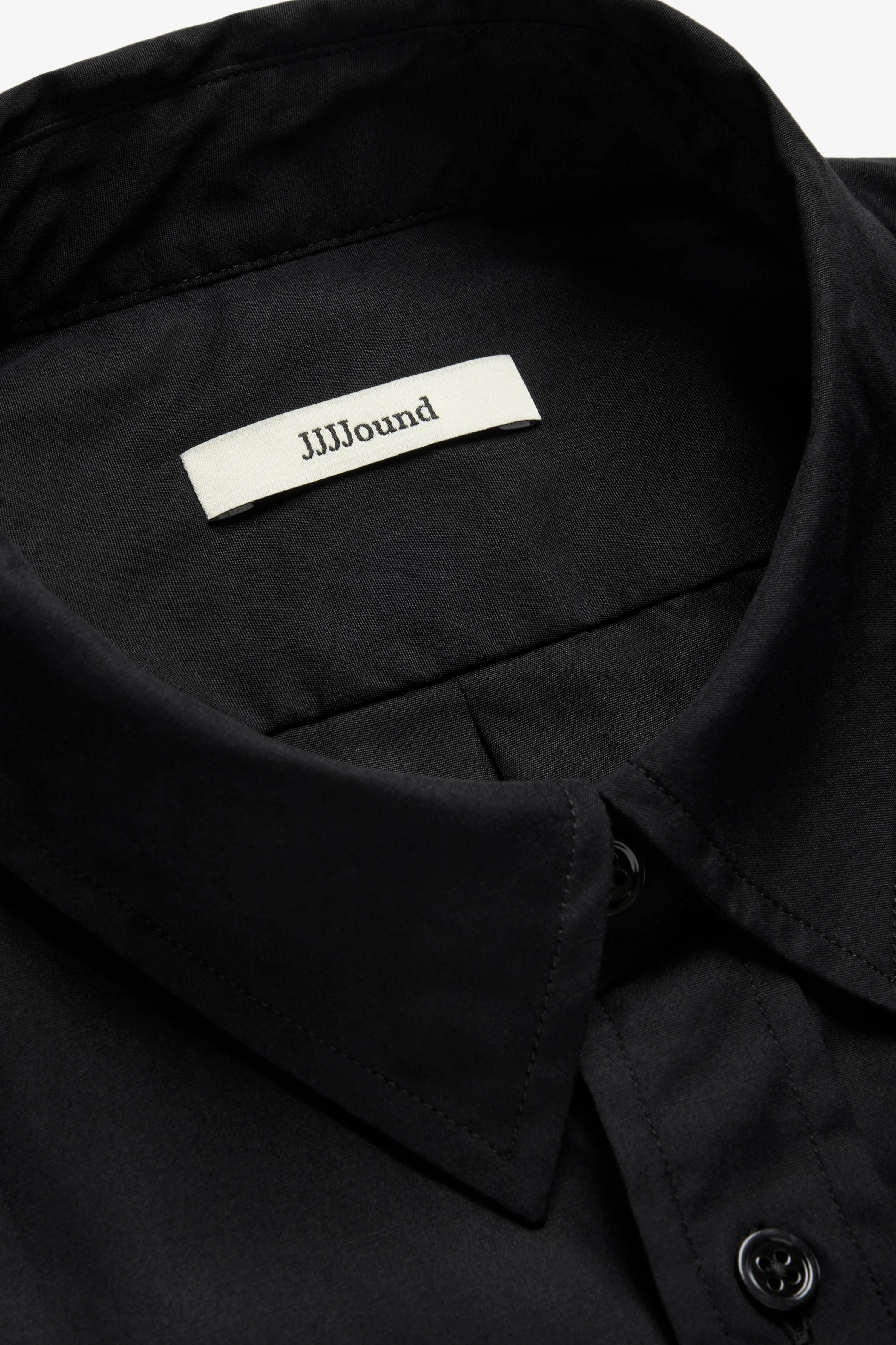 Poplin Shirt - Black sold by JJJJound product image thumbnail 2