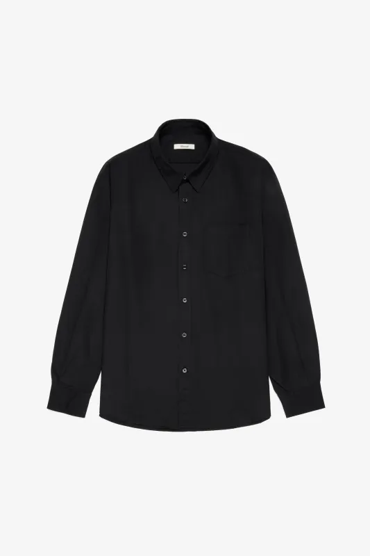 Poplin Shirt - Black sold by JJJJound