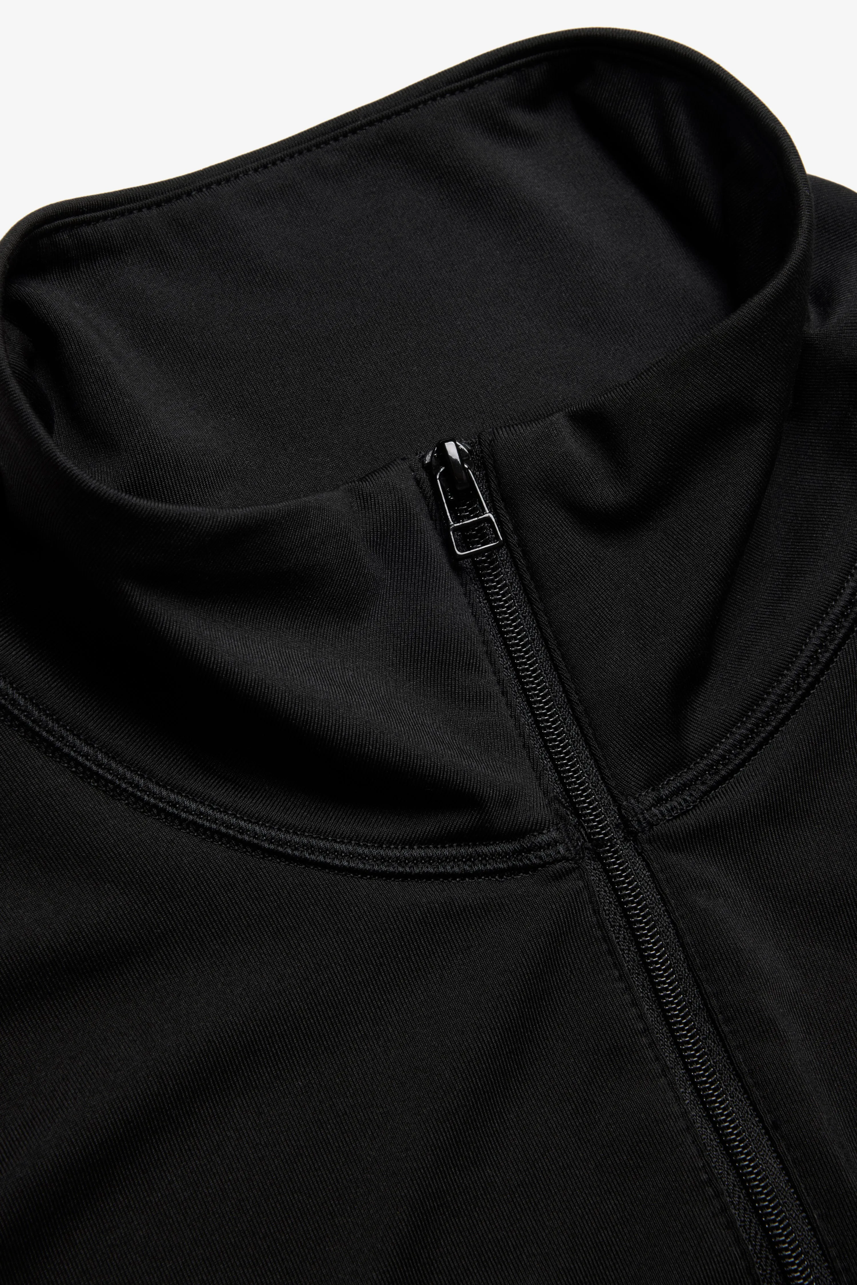 Quarter Zip Base Layer - Black sold by JJJJound product image thumbnail 2