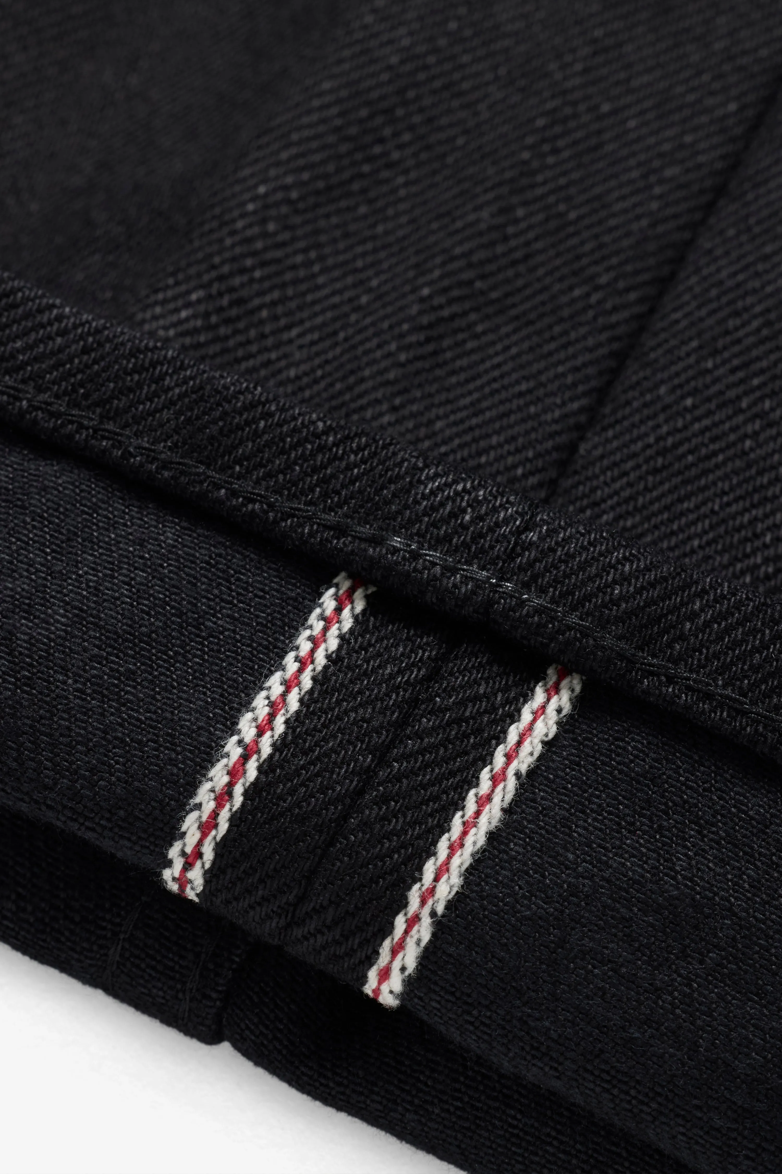 Straight Selvedge Denim Jeans - Black sold by JJJJound product image thumbnail 5