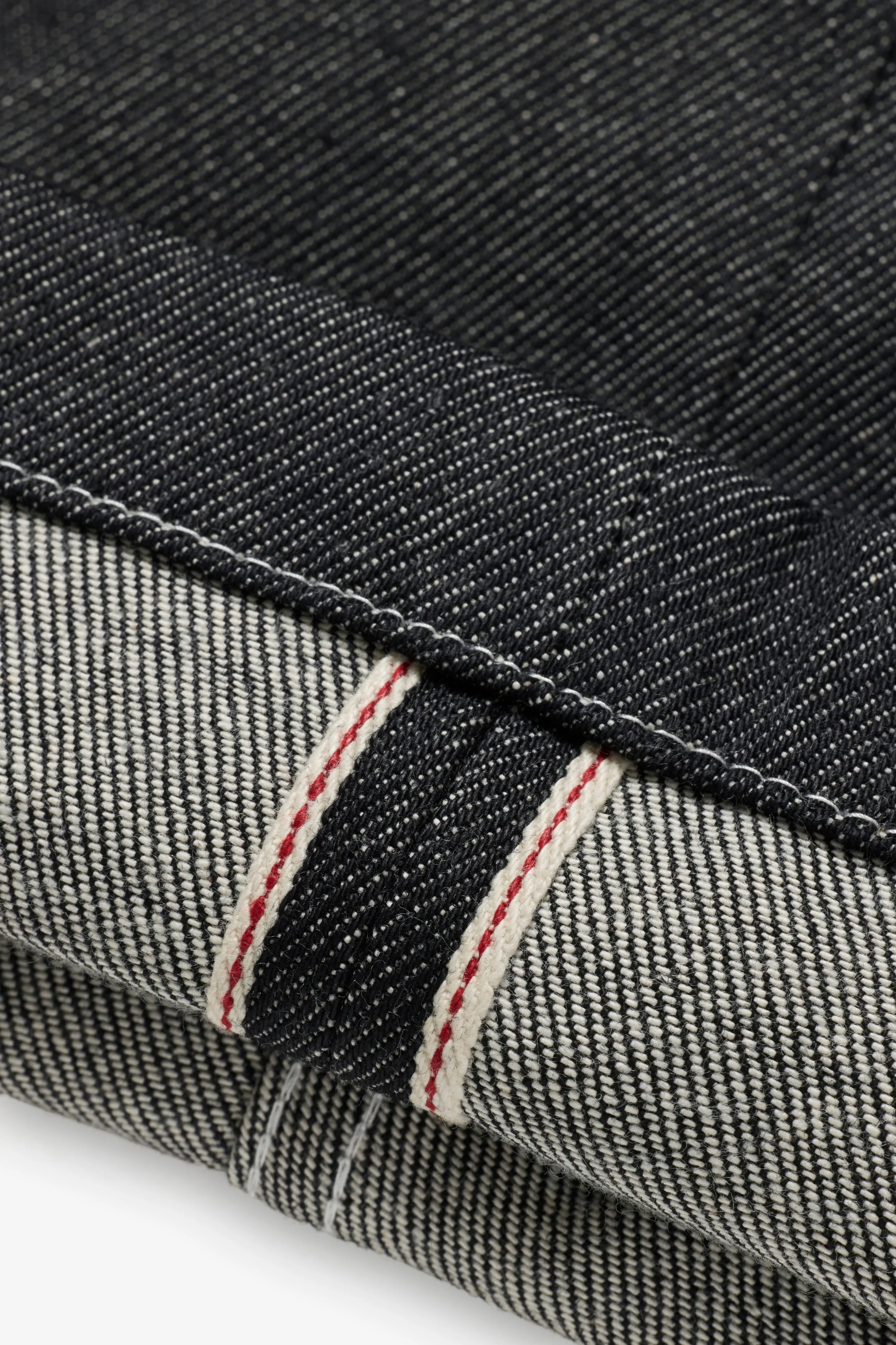 Big Denim Shorts - Black/White sold by JJJJound product image thumbnail 4