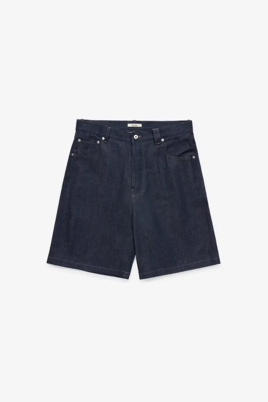 Big Denim Shorts - Indigo sold by JJJJound