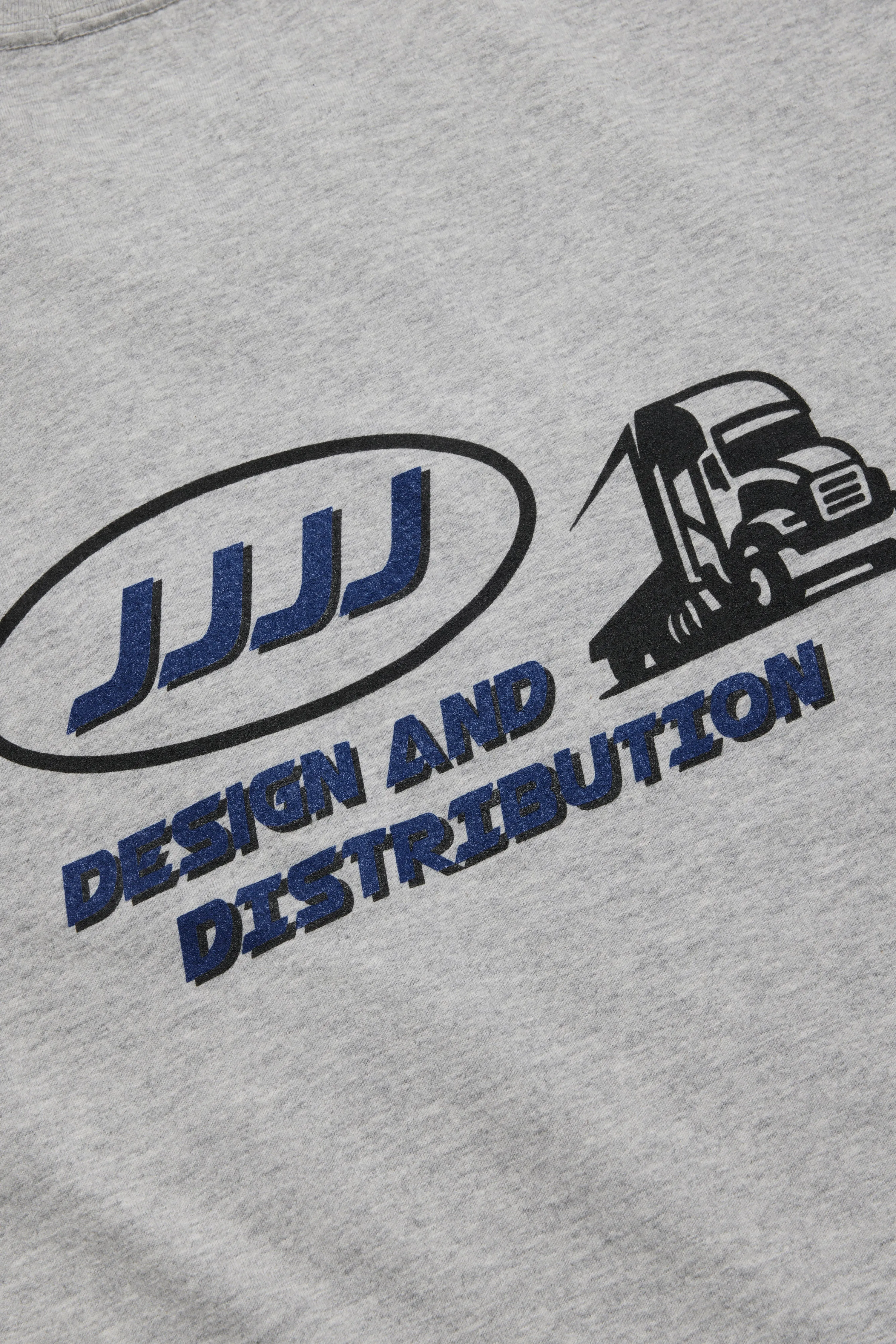 Design and Distribution Pocket T-Shirt - Light Grey Mix sold by JJJJound product image thumbnail 5