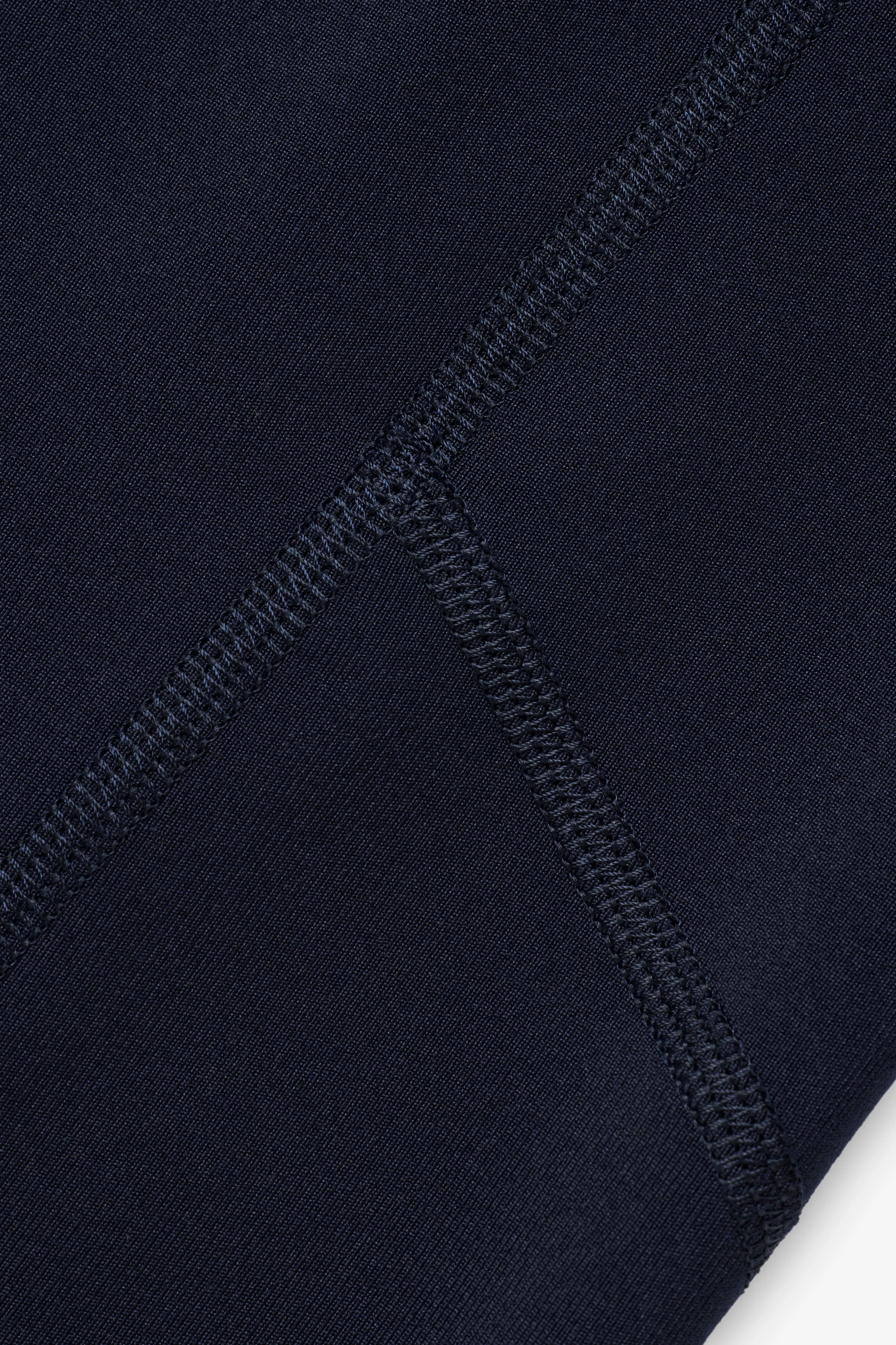 Quarter Zip Base Layer - Navy sold by JJJJound product image thumbnail 4