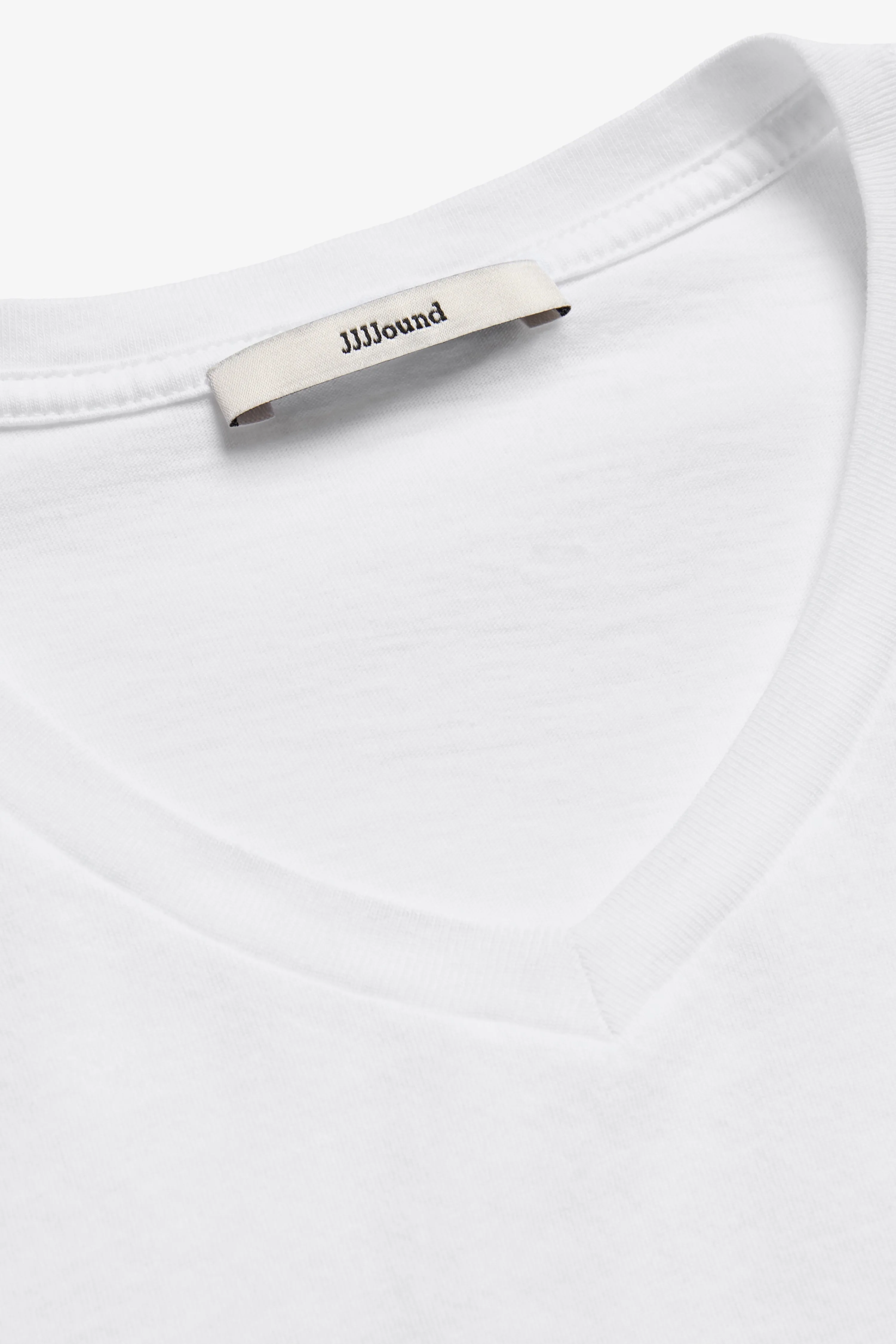 Lightweight V Neck T-Shirt - White sold by JJJJound product image thumbnail 2