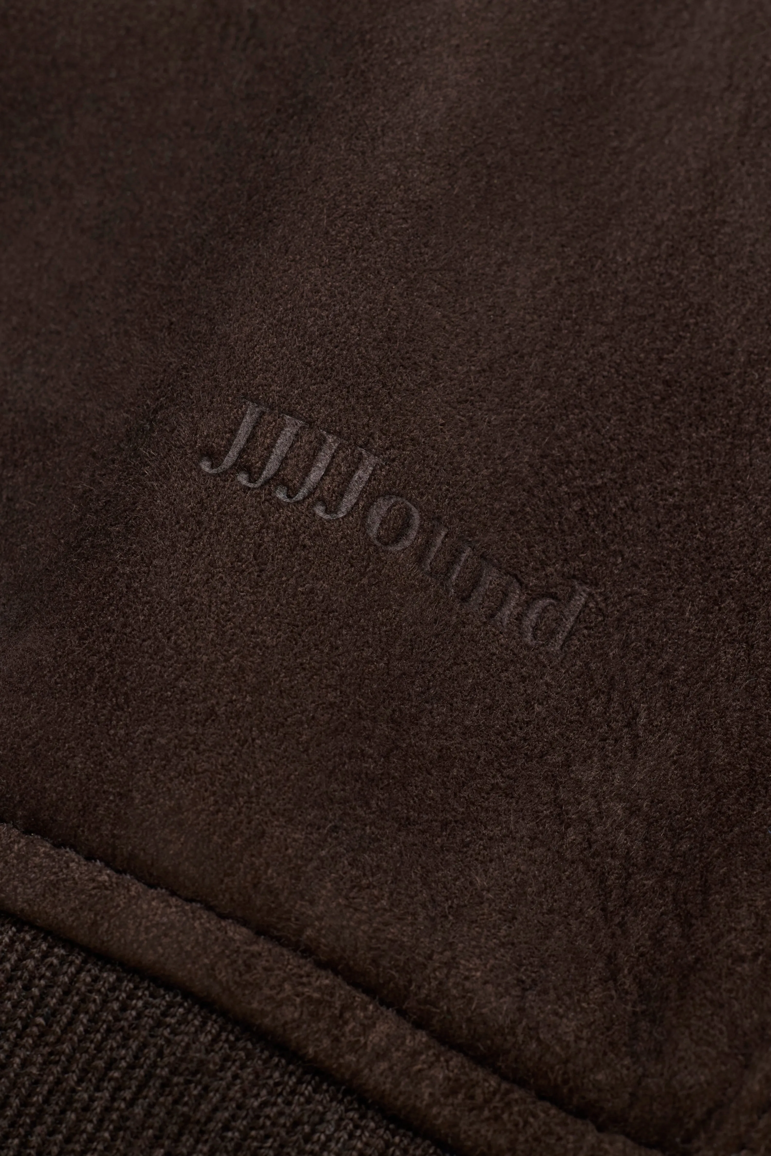 Suede Baseball Jacket - Brown sold by JJJJound product image thumbnail 5