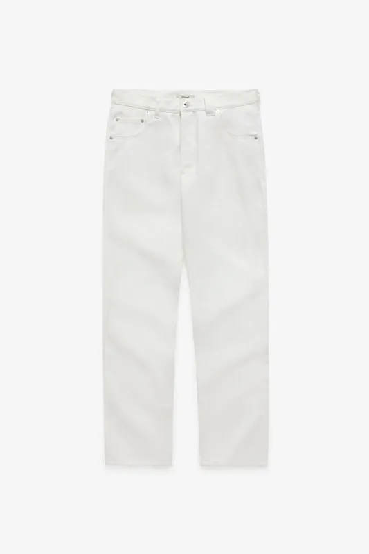Straight Selvedge Denim Jeans - White made by JJJJound