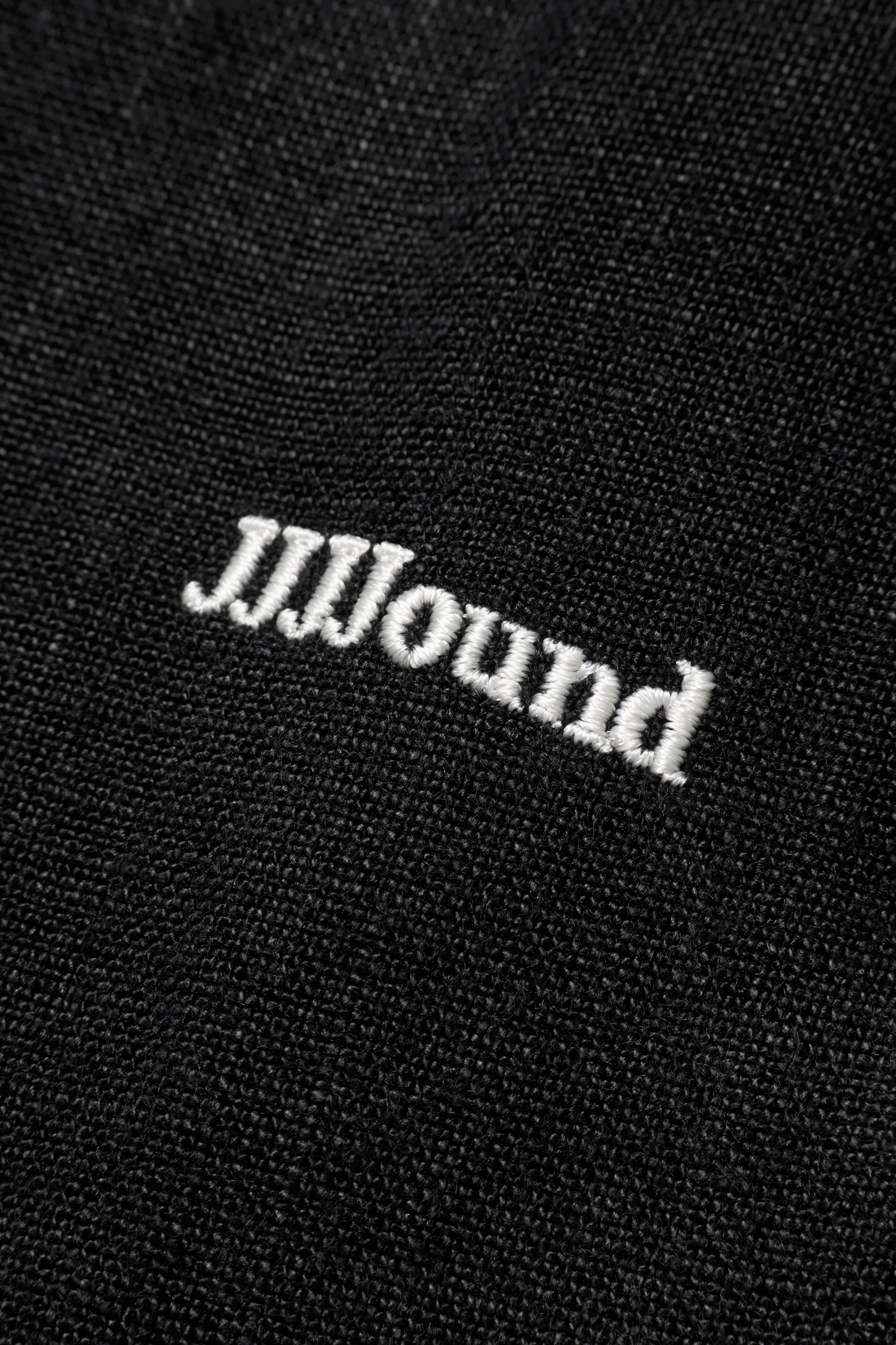Logo Weekend Linen Pant - Black sold by JJJJound product image thumbnail 3