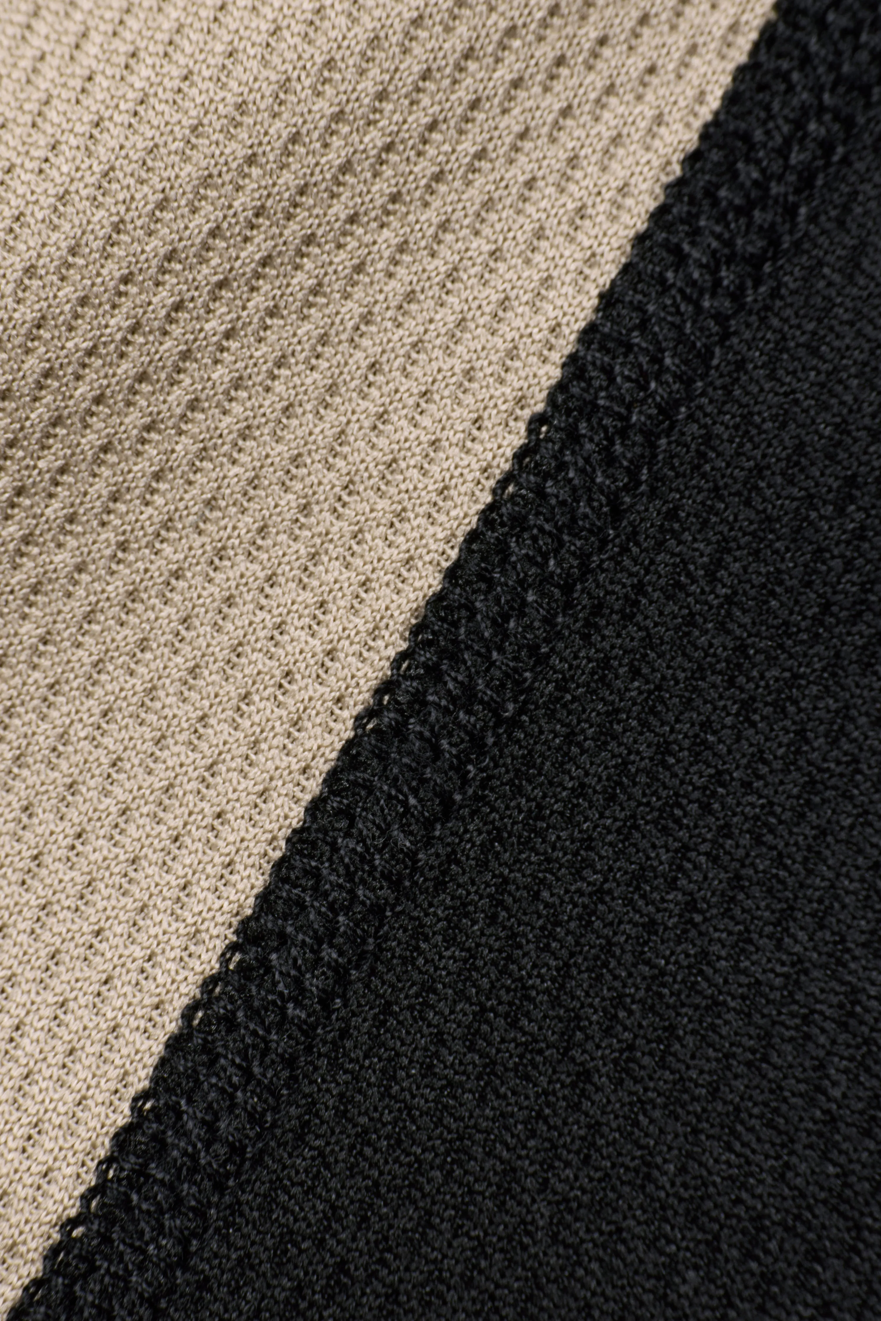 Warm Up Polo Shirt - Taupe/Black sold by JJJJound product image thumbnail 3