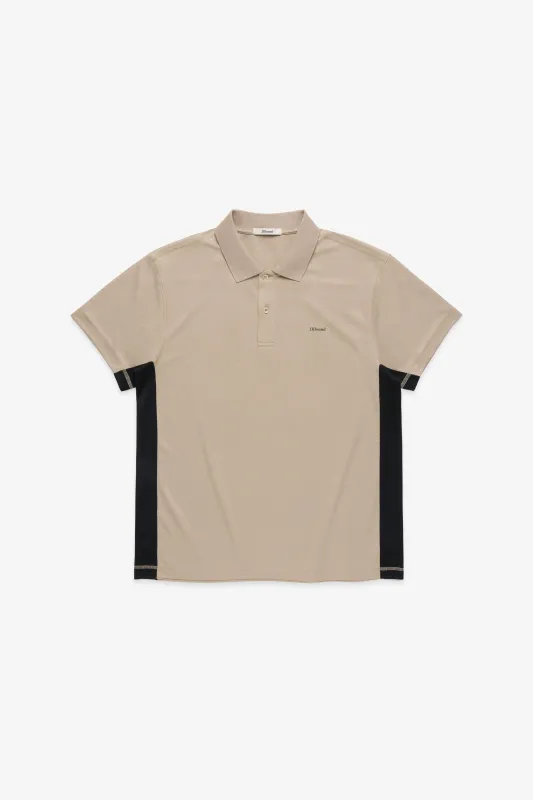 Warm Up Polo Shirt - Taupe/Black made by JJJJound