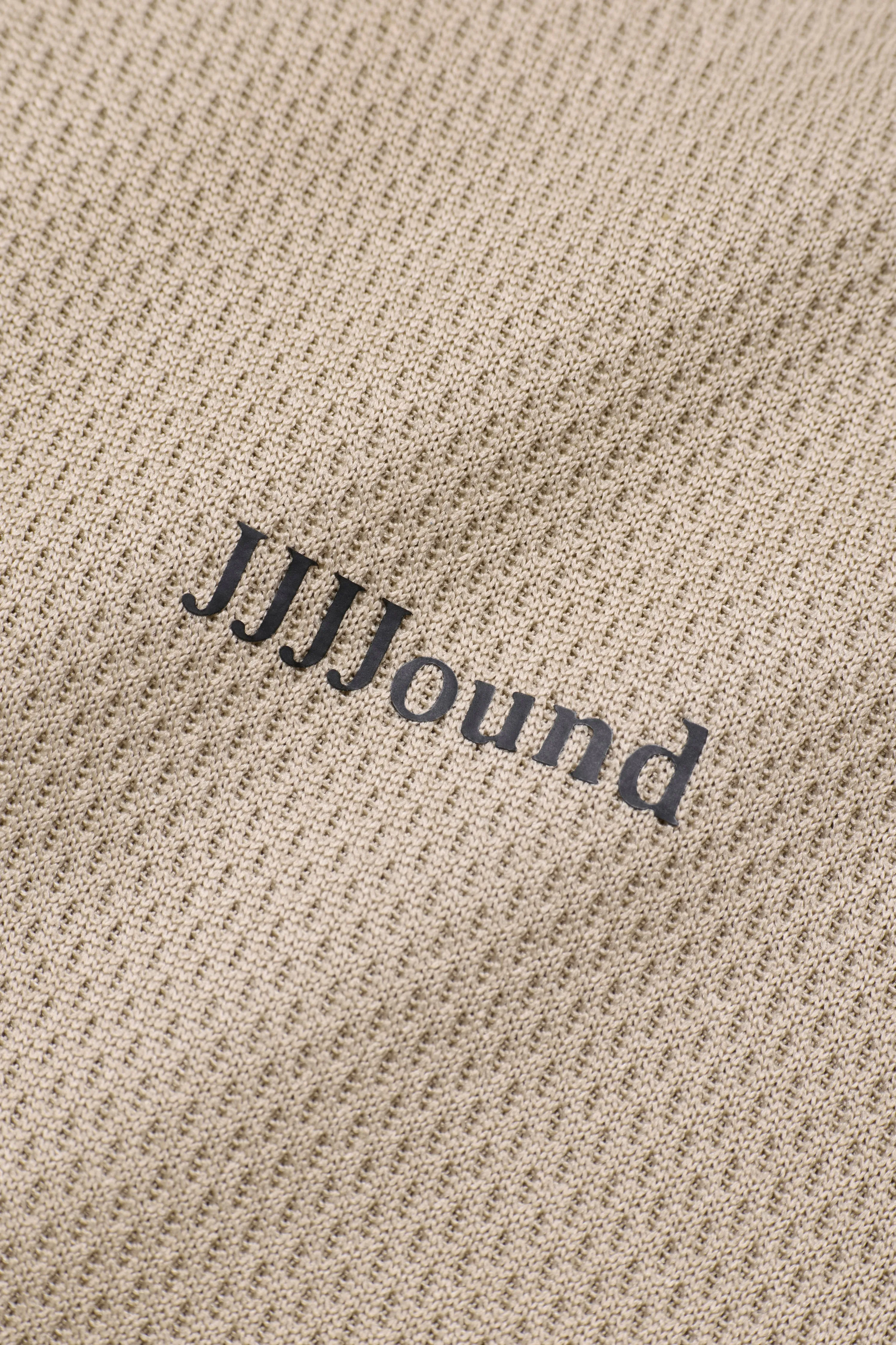Warm Up Polo Shirt - Taupe/Black sold by JJJJound product image thumbnail 4