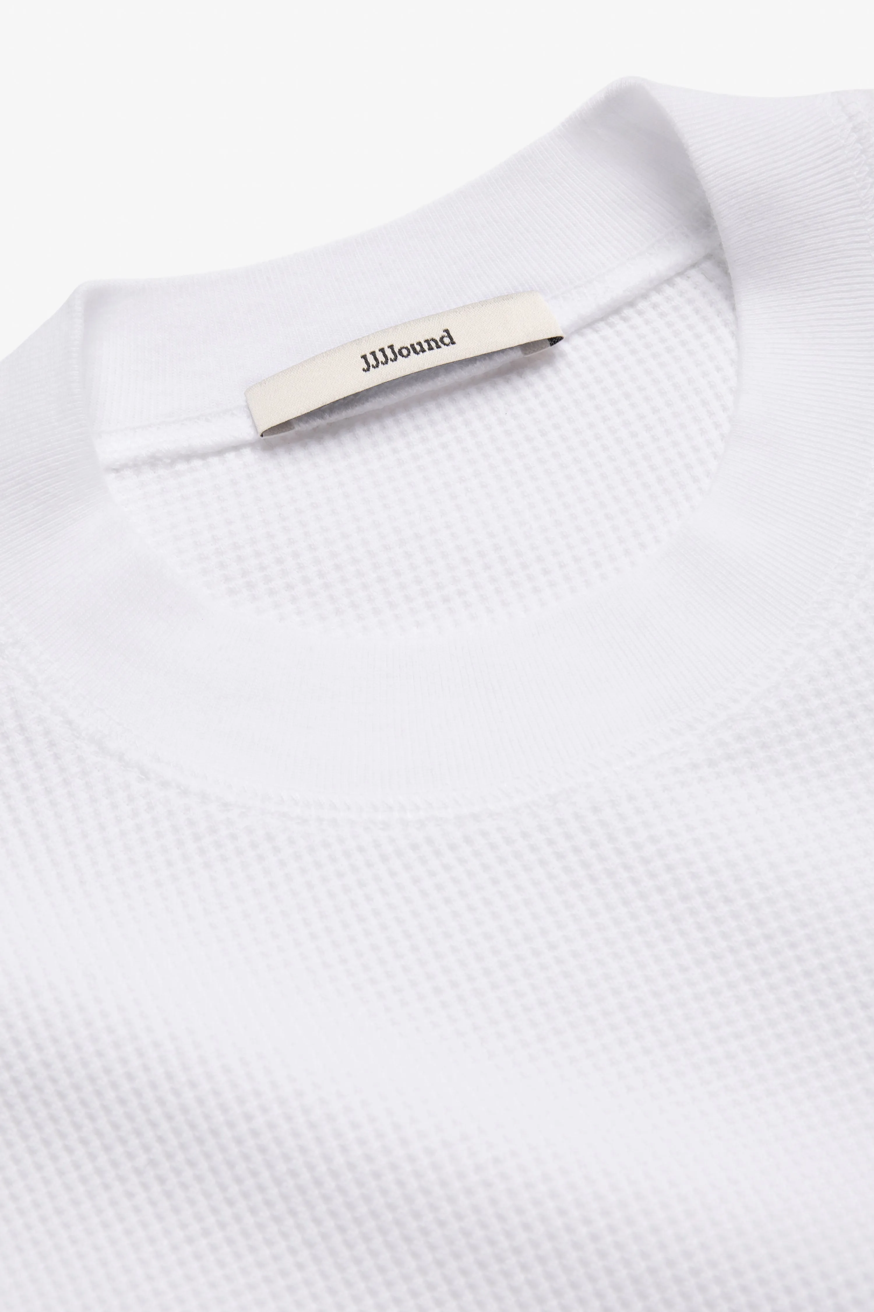 90s Waffle Longsleeve - White sold by JJJJound product image thumbnail 2
