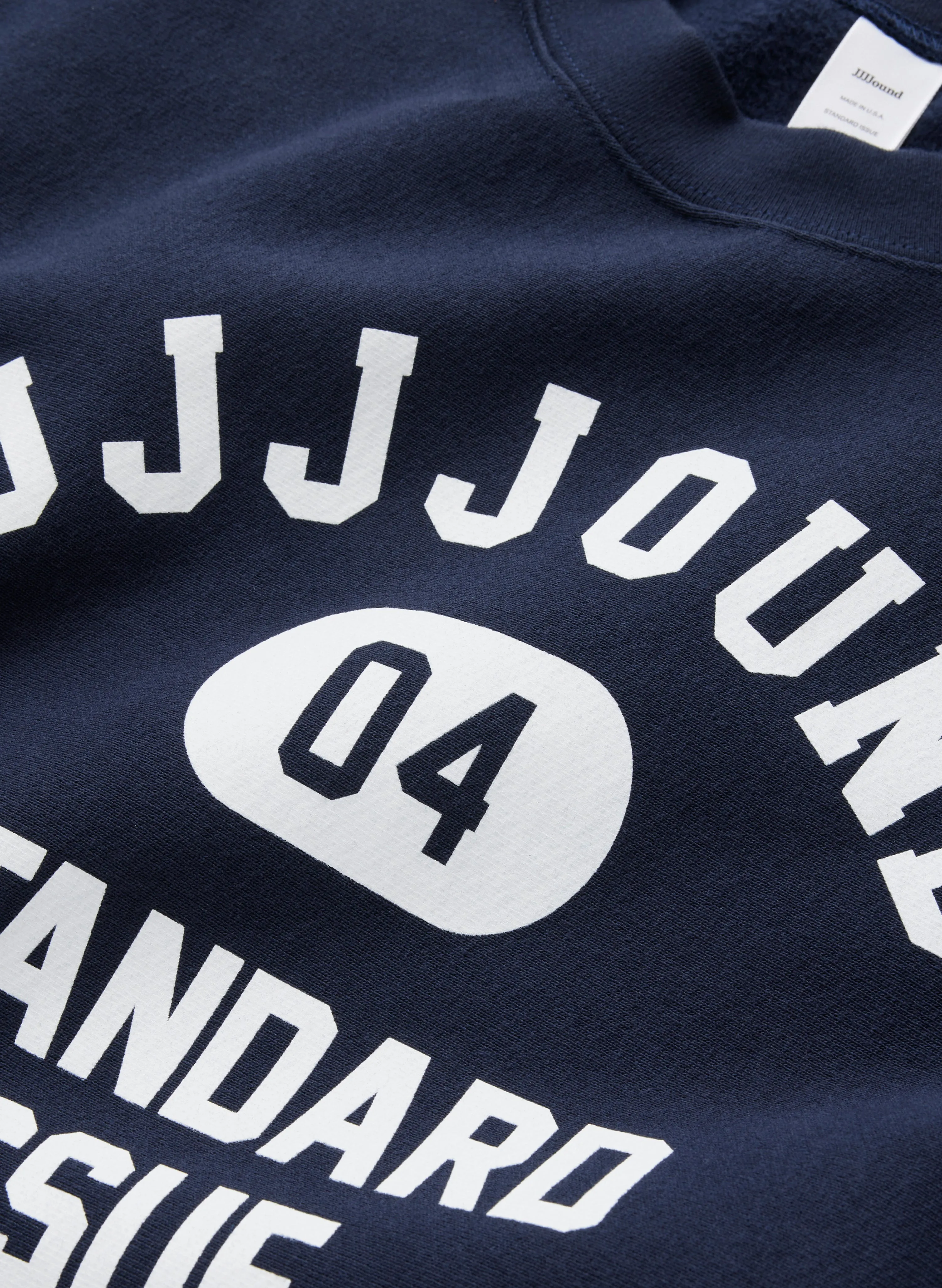 J80 Crewneck - Navy sold by JJJJound product image thumbnail 2