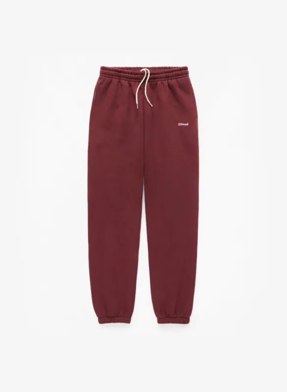 J90 Sweatpants - Burgundy made by JJJJound