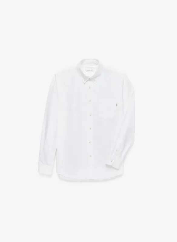 Heavyweight Oxford - White sold by JJJJound