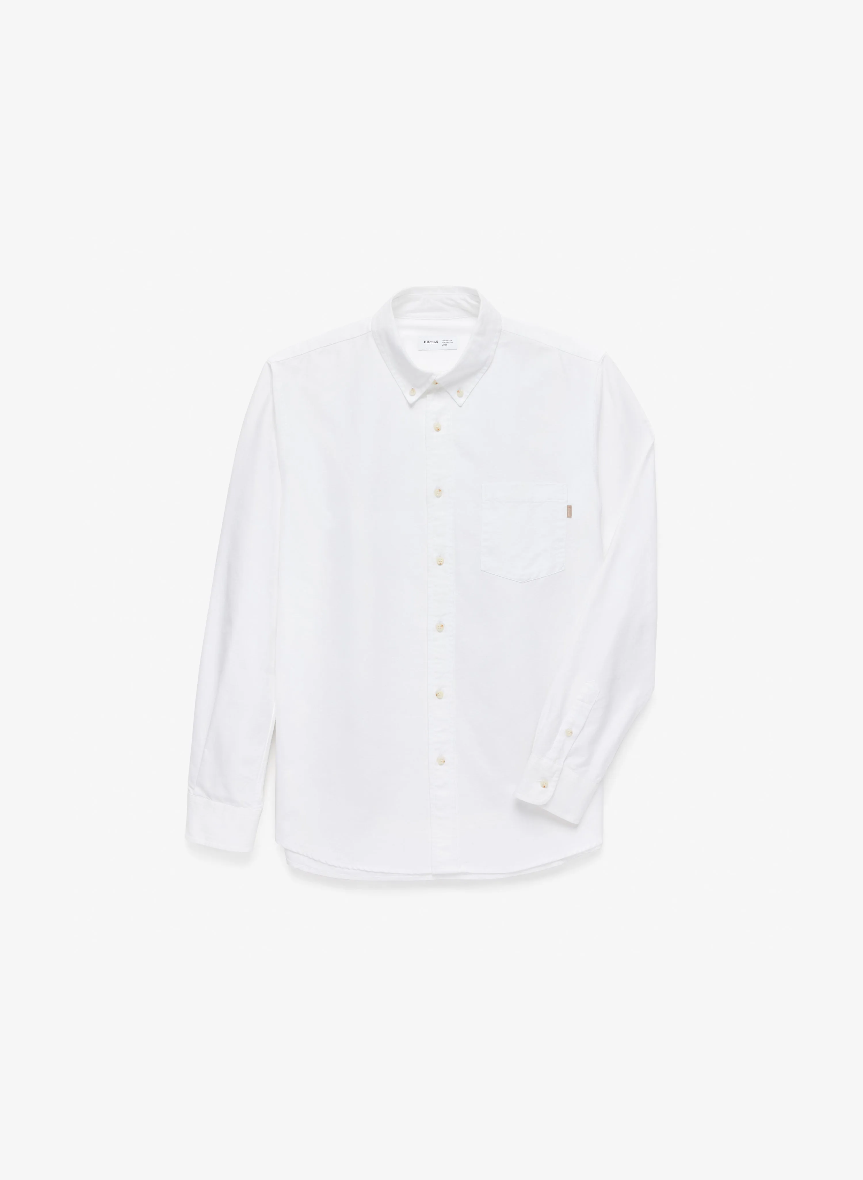 Heavyweight Oxford - White sold by JJJJound