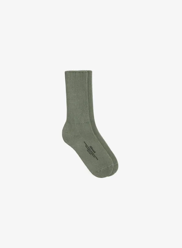 Organic Socks - Olive sold by JJJJound