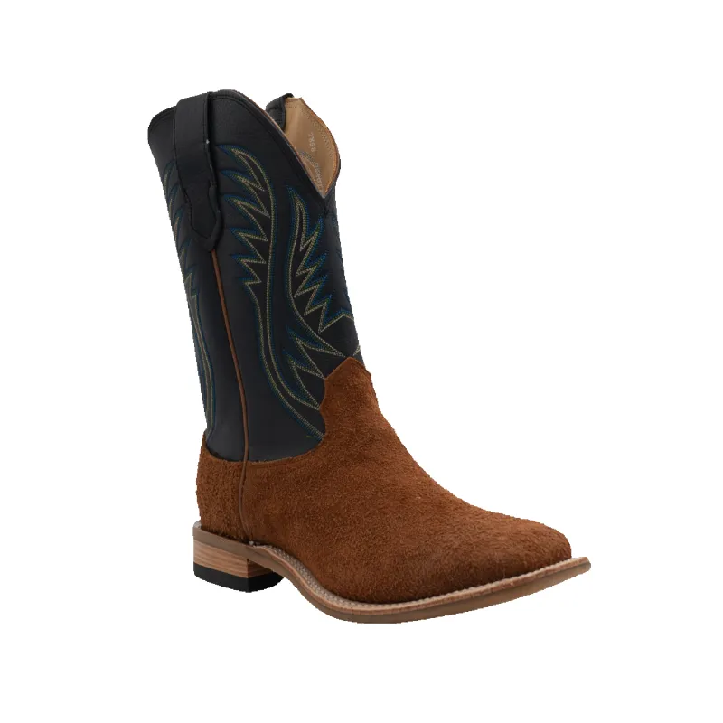BOYD - SADDLE TAN ROUGHOUT made by Fengolio Boots