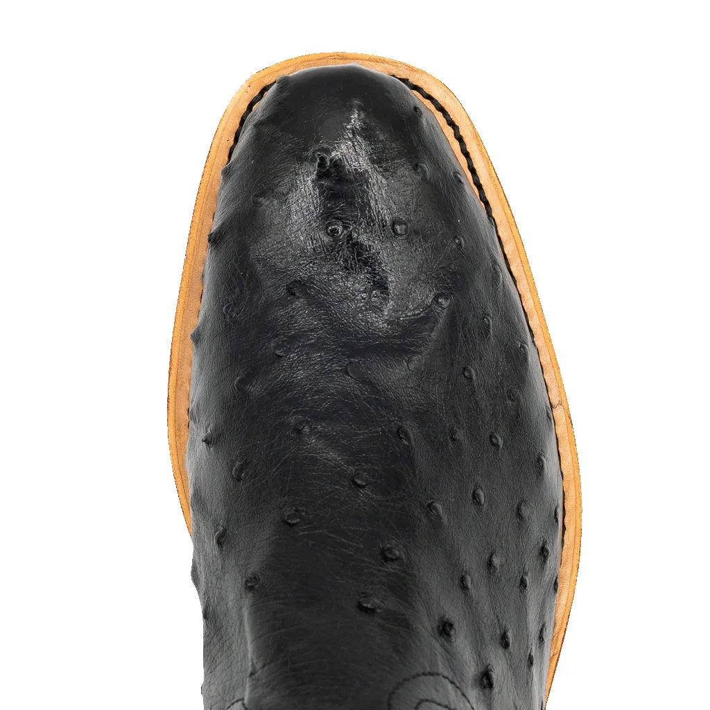 BLACK FULL QUILL OSTRICH sold by Fengolio Boots product image thumbnail 3