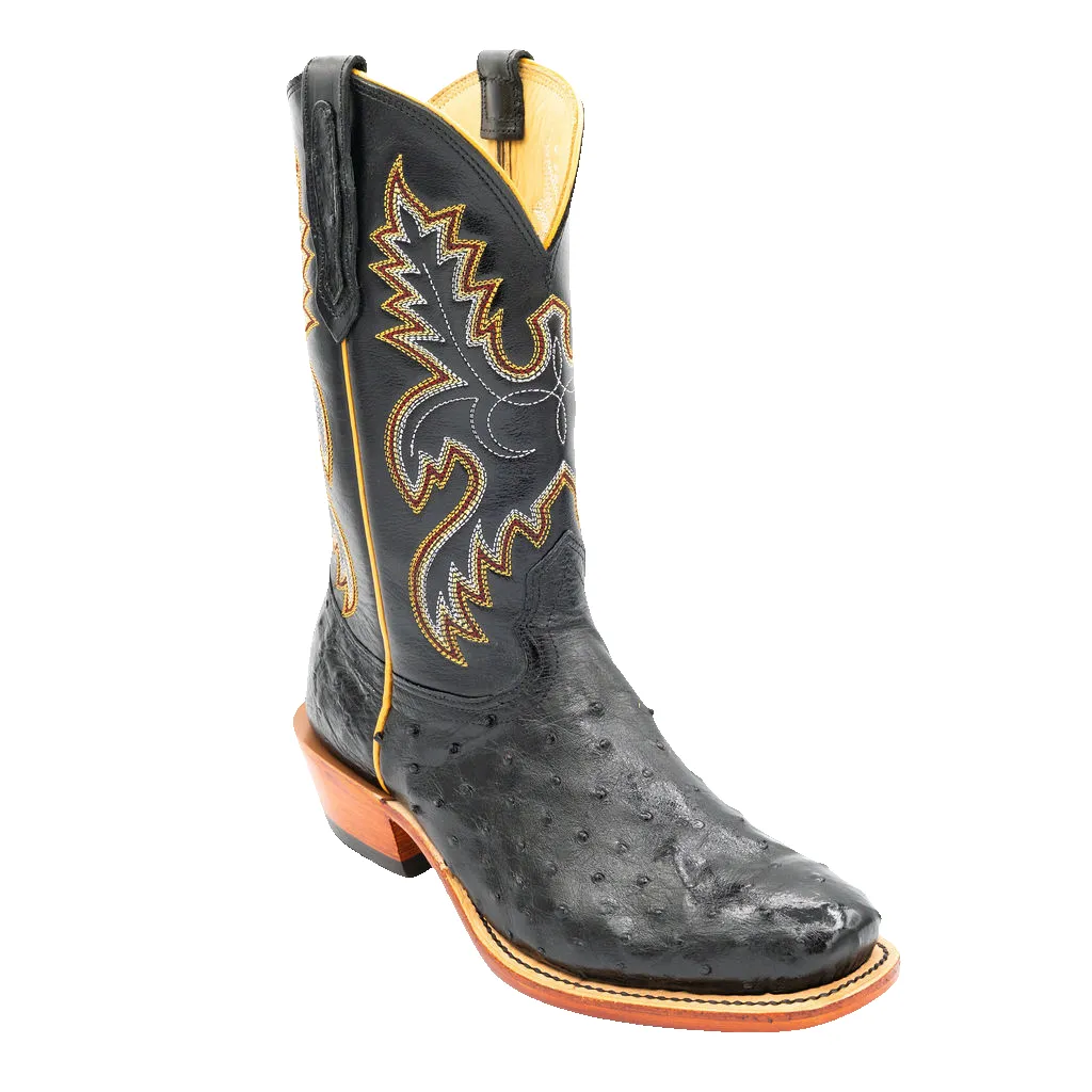 BLACK FULL QUILL OSTRICH sold by Fengolio Boots product image thumbnail 2