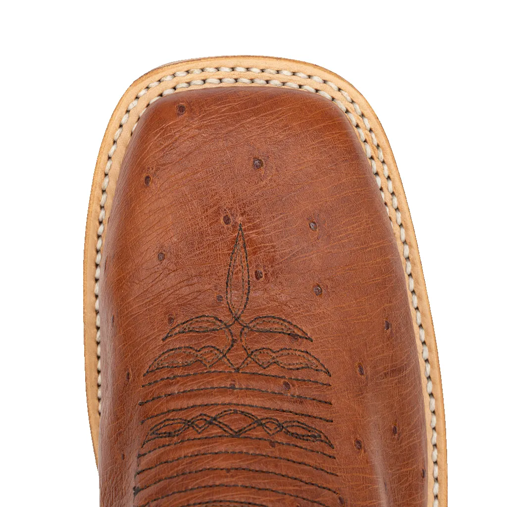 SMOOTH COGNAC OSTRICH sold by Fengolio Boots product image thumbnail 3