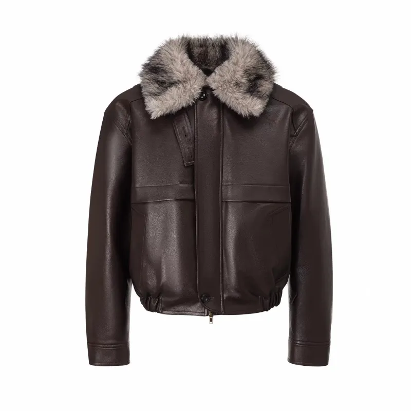 BALIANG Detour Boxy Jacket-Wood Brown sold by BALIANG