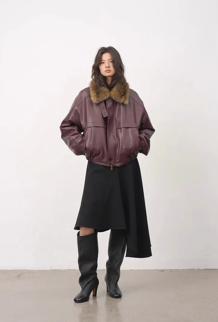 BALIANG Detour Boxy Jacket-Sandal Purple sold by BALIANG product image thumbnail 4