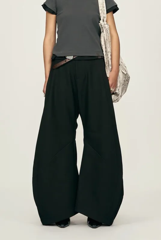 BALIANG Pleated Machete Pants sold by BALIANG