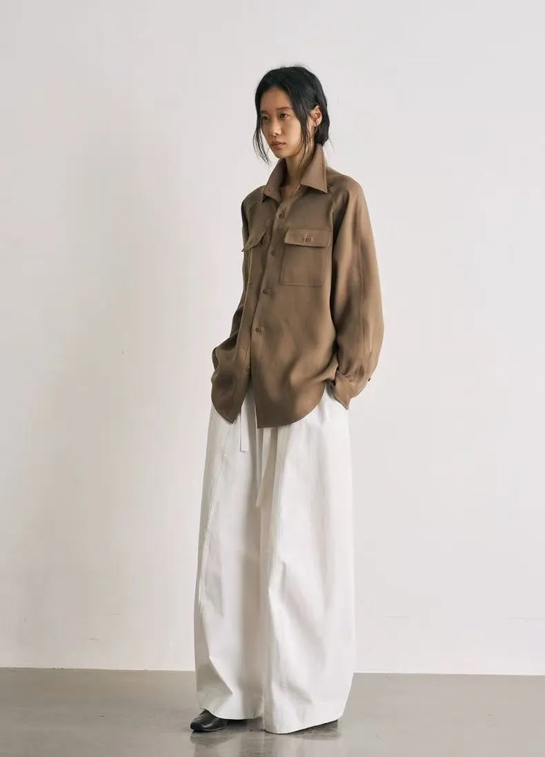 BALIANG Twill Balloon Pants-White sold by BALIANG product image thumbnail 3
