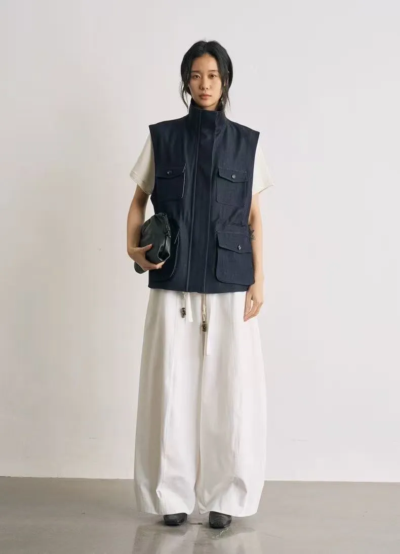 BALIANG Twill Balloon Pants-White sold by BALIANG product image thumbnail 2