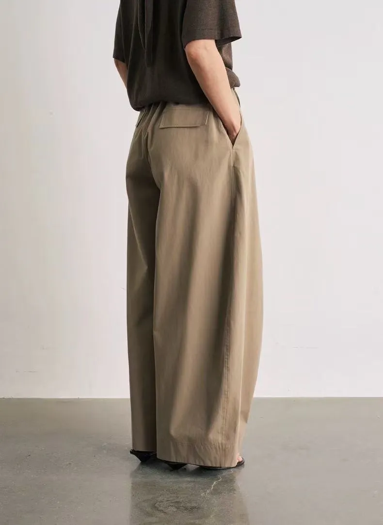 BALIANG Twill Balloon Pants-Sand Khaki sold by BALIANG product image thumbnail 4