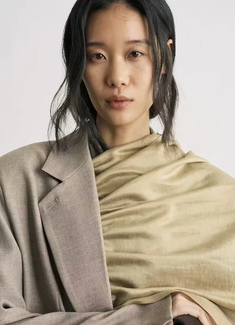 BALIANG Nomadic Scarf Blazer-Lotus Pink sold by BALIANG product image thumbnail 4