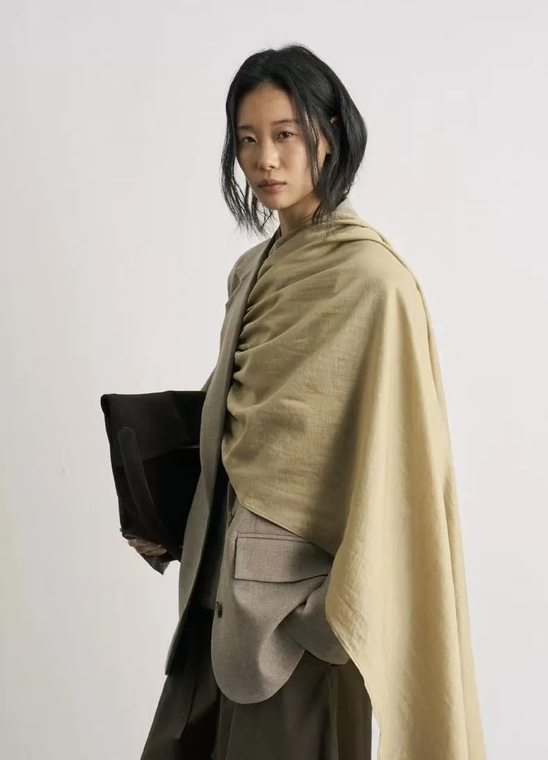 BALIANG Nomadic Scarf Blazer-Lotus Pink sold by BALIANG product image thumbnail 3