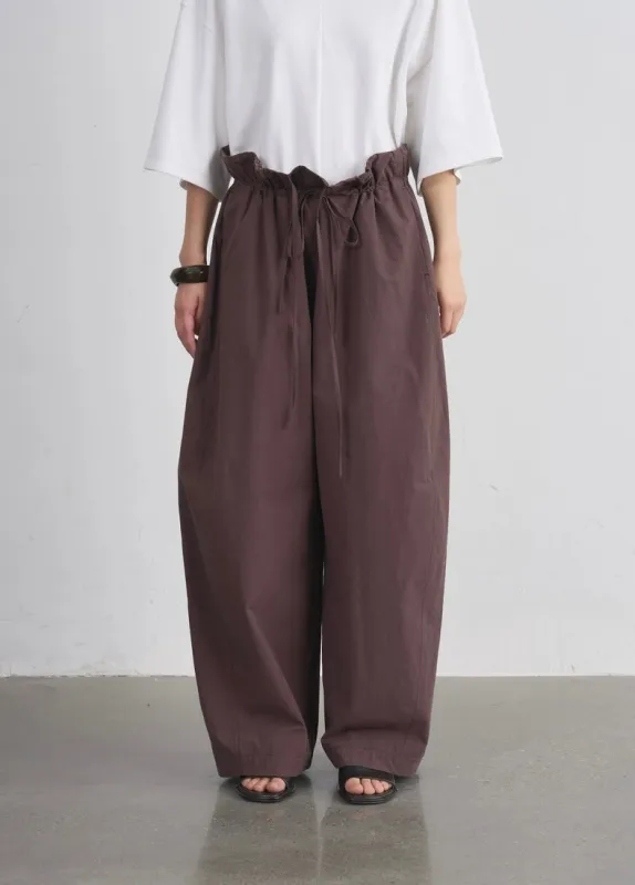BALIANG Paisley Balloon Pants-Redwood made by 96 Dragon Studio