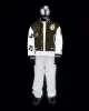 VUJA DÉ X PROLETA RE ART 'WINTER WIND' VARSITY JACKET (PRE-ORDER) sold by vuja dè