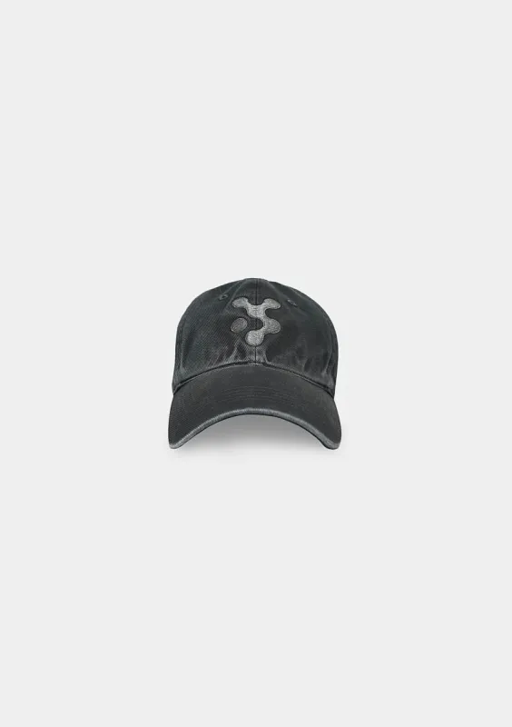 PL DENIM CAP (VINTAGE BLACK) sold by vuja dè