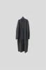 ADONIS CASHMERE WRAP COAT IN DARK GREY sold by vuja dè