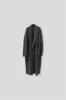 ADONIS CASHMERE WRAP COAT IN DARK GREY sold by vuja dè