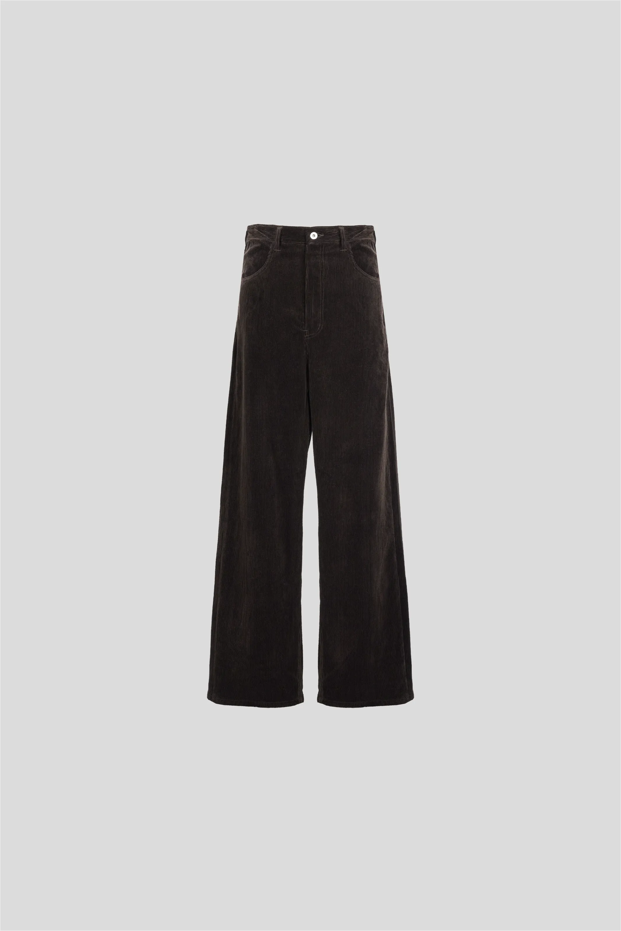 JUDE CORDUROY TROUSERS IN TOBACCO BROWN sold by vuja dè