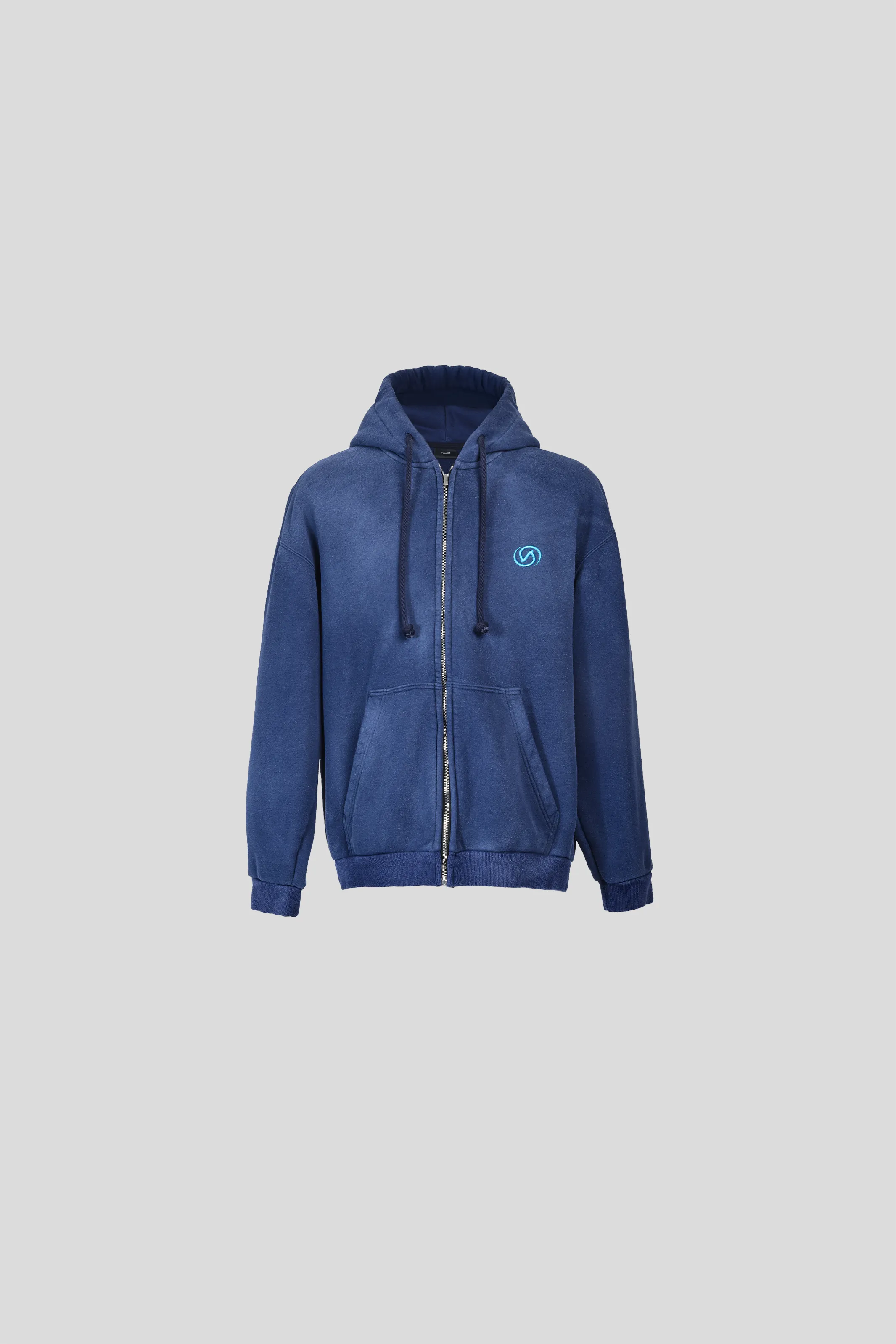 AXEL SUNFADED CHIRAL VD HOODIE IN SUPIMA COTTON sold by vuja dè