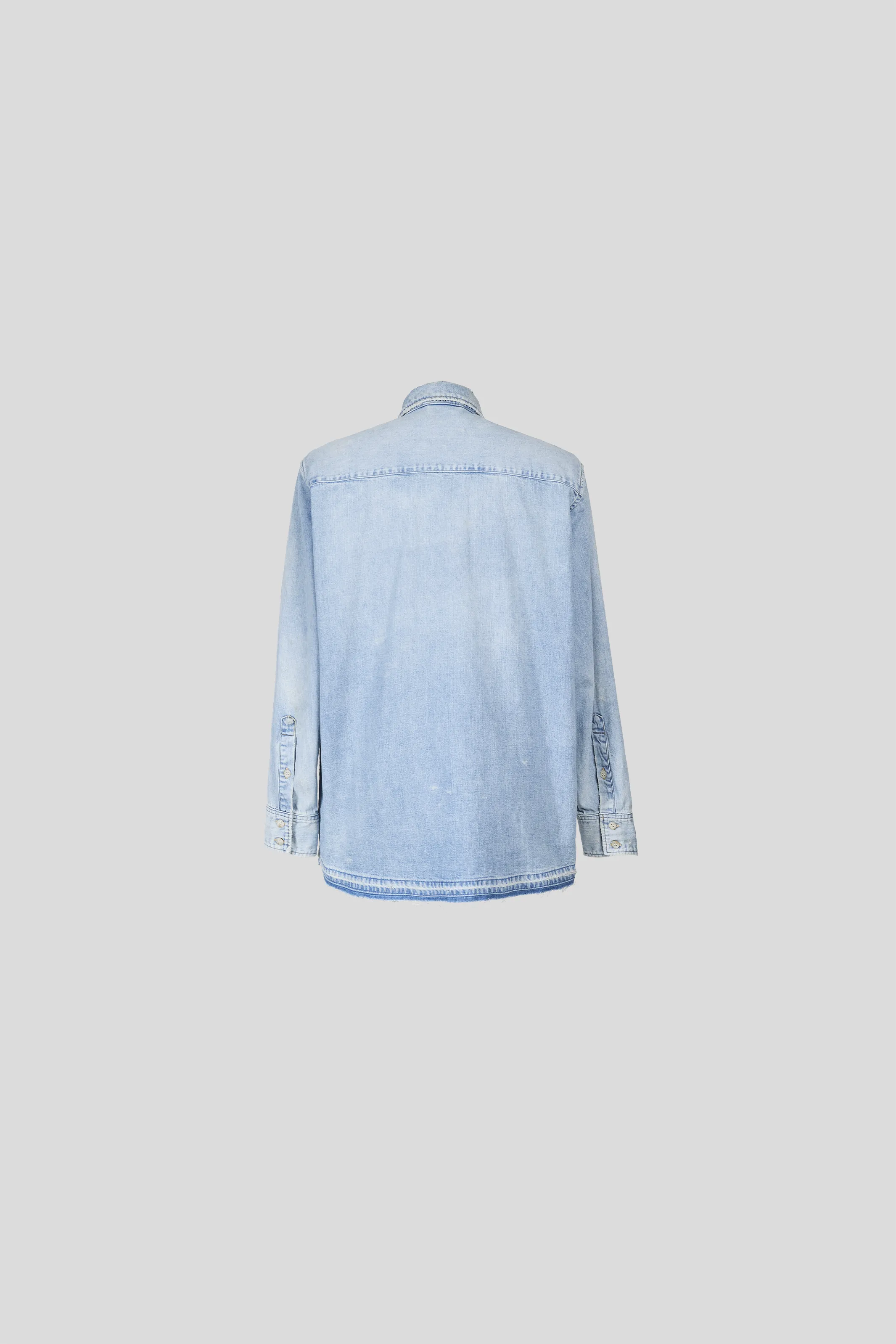 WYATT BLUE CHAMBRAY SHIRT IN DENIM sold by vuja dè product image thumbnail 3