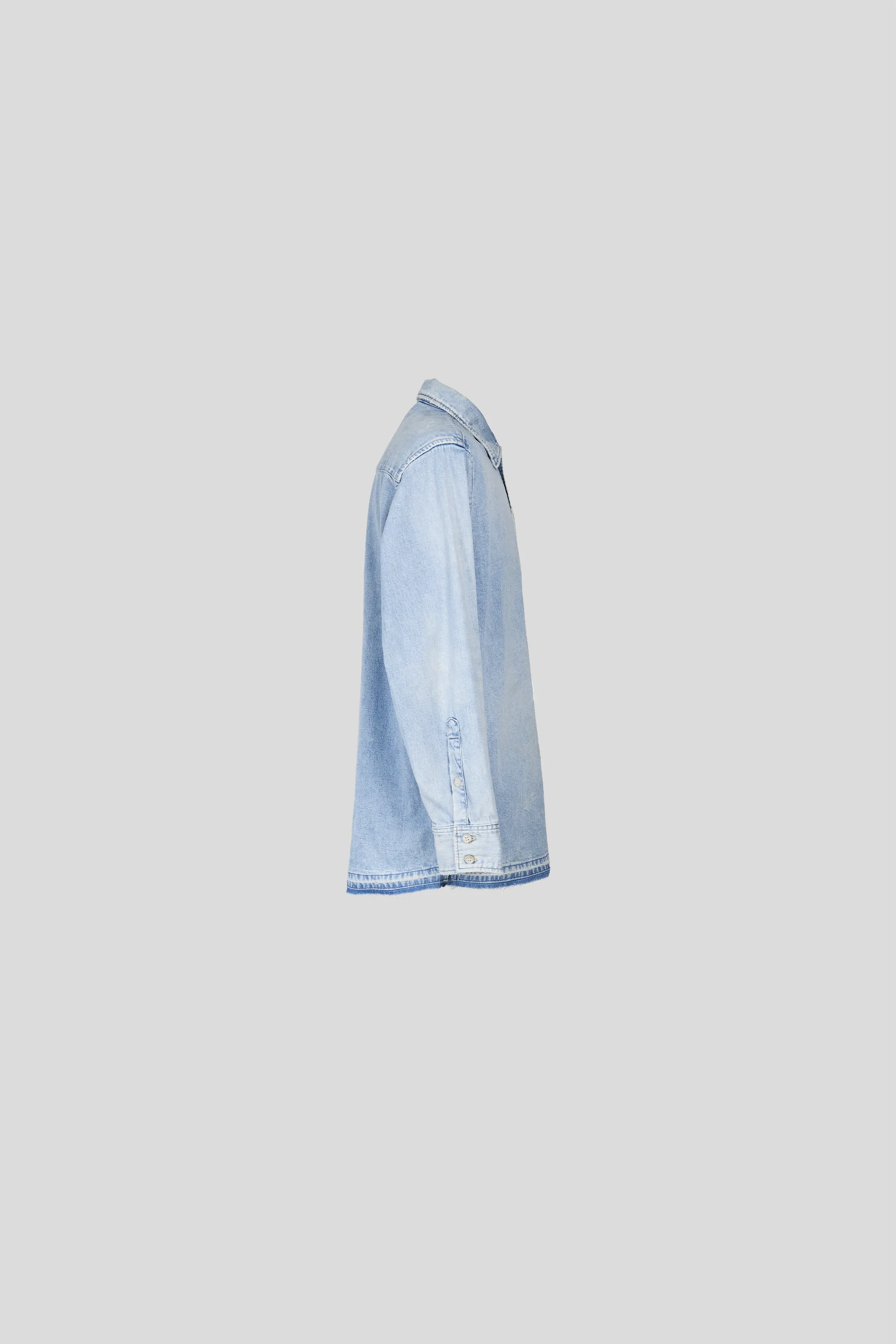 WYATT BLUE CHAMBRAY SHIRT IN DENIM sold by vuja dè product image thumbnail 2