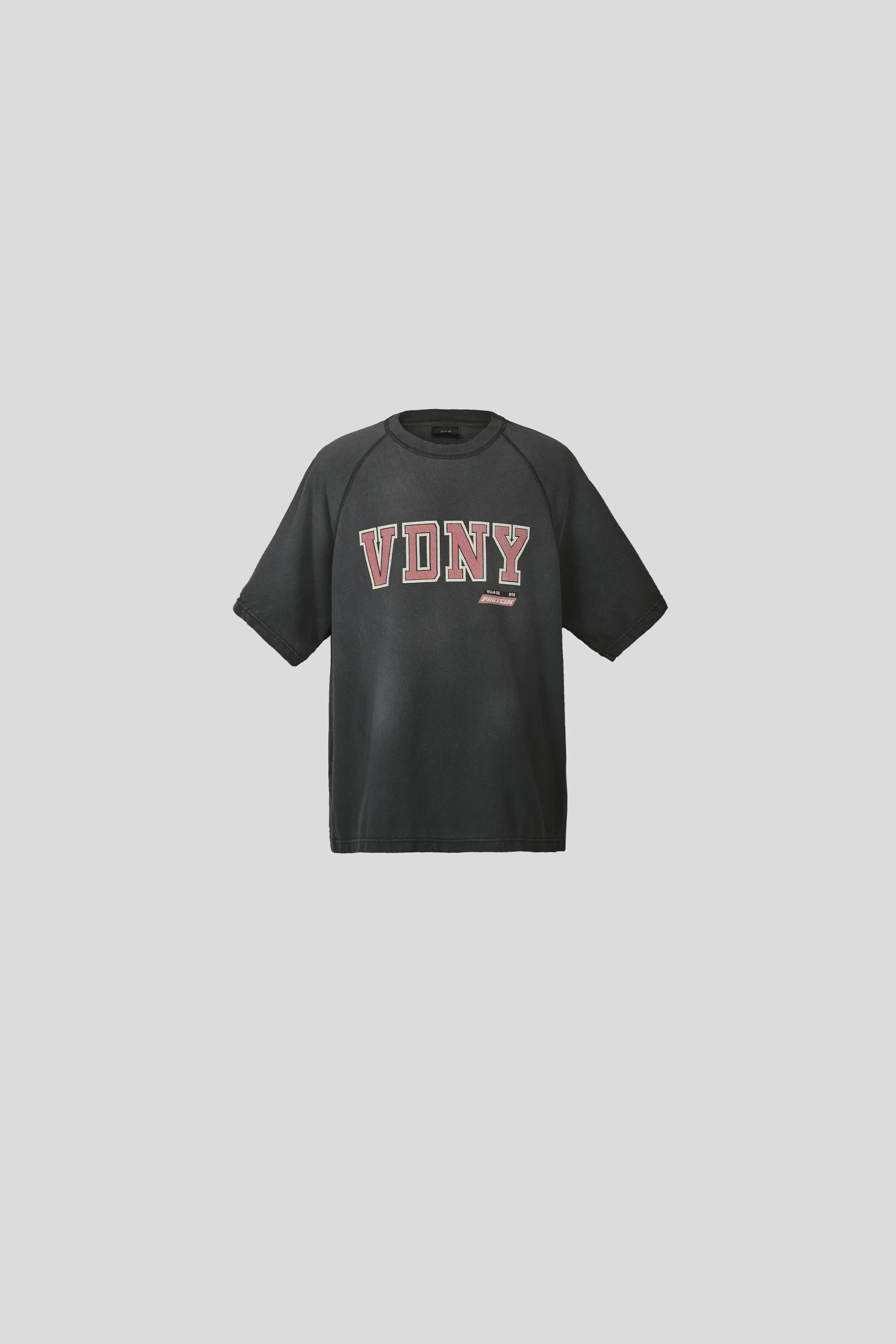 KAPLAN SUNFADED “VDNY” T-SHIRT IN COTTON sold by vuja dè