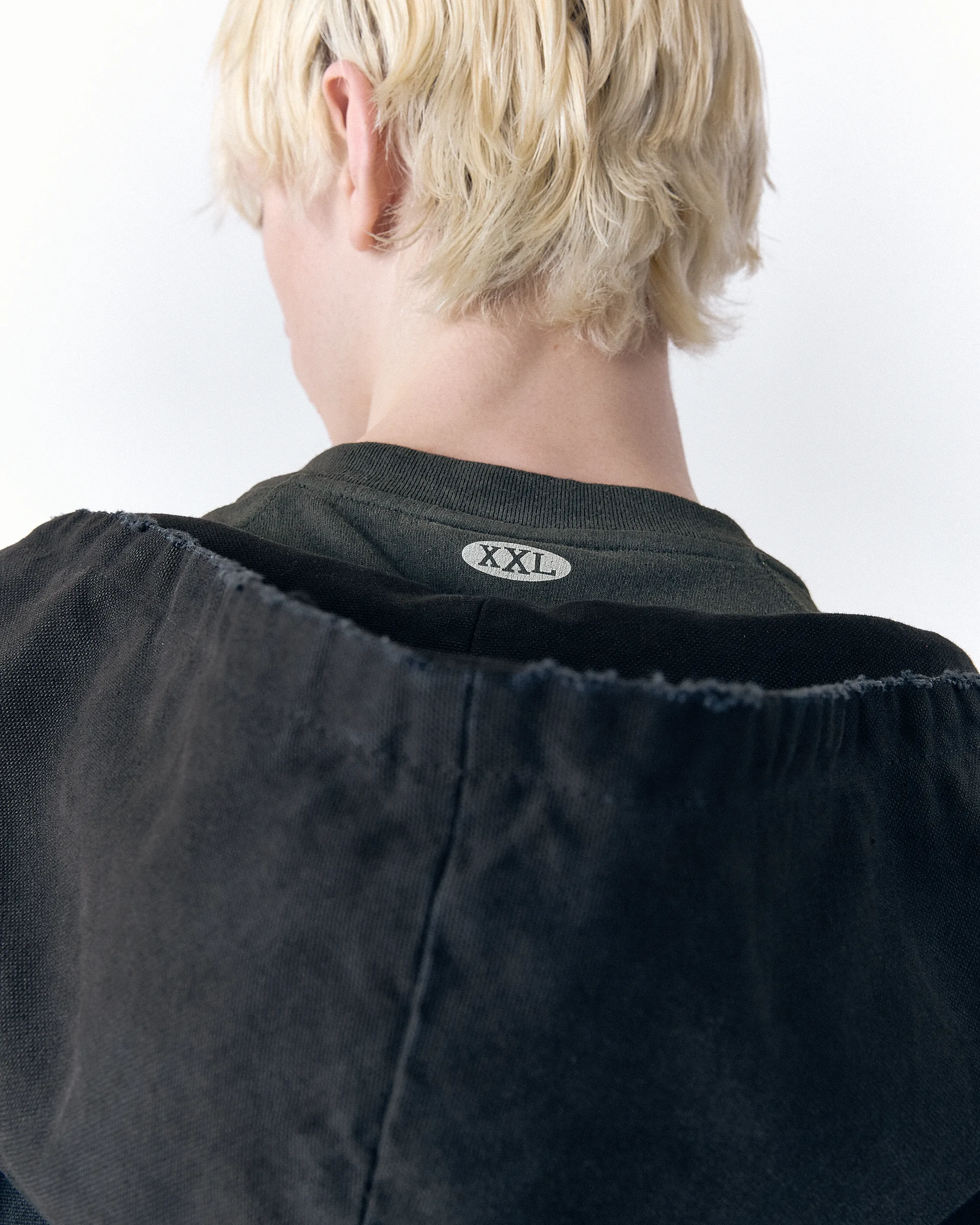 KAPLAN SUNFADED “VDNY” T-SHIRT IN COTTON sold by vuja dè product image thumbnail 4