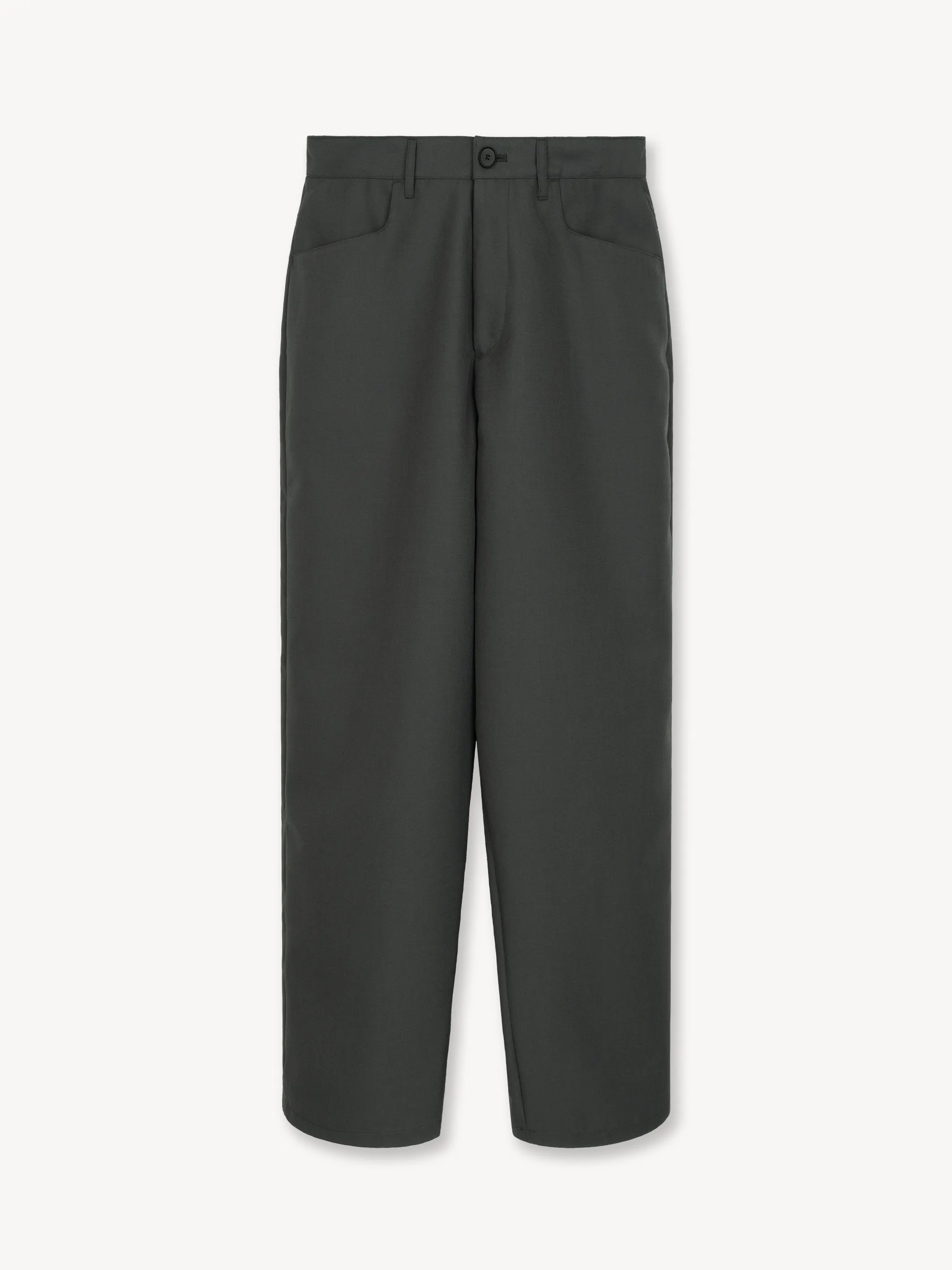 Caviar Trousers in Virgin Wool sold by vuja dè