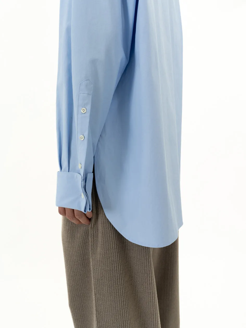 Double Cuff Shirt in Cotton Poplin sold by vuja dè product image thumbnail 5